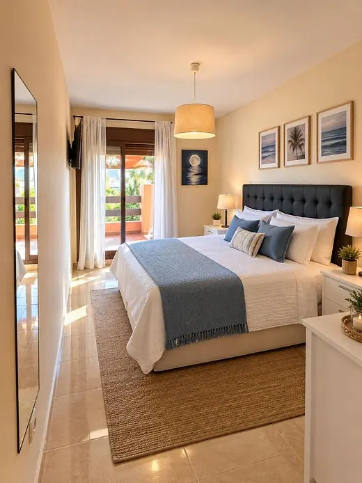 Wohnung mit 2 Schlafzimmern in Las Mesas, Estepona · 4/11
